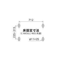 床固定寸法