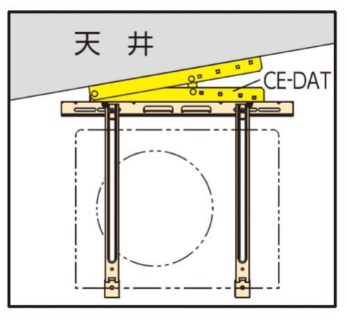 トリツケカンに平行に使用