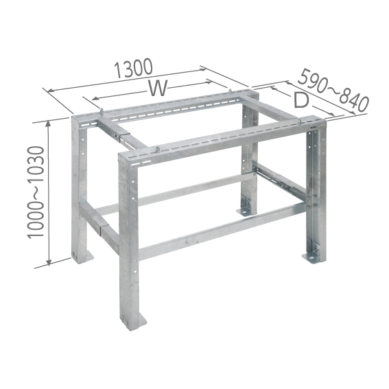 日晴金属 PB-1310-LT PBキャッチャー 平地(H1000) (法人限定)